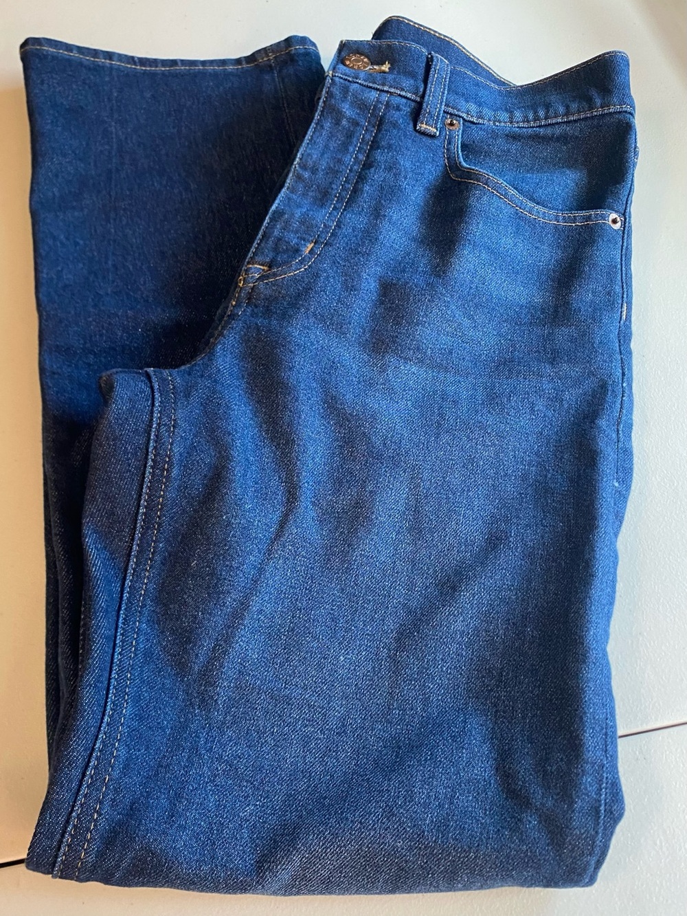 J.Crew Mid Rise Straight Blue Denim Women’s Jeans Size 27